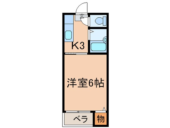 サンハイツ堺の物件間取画像